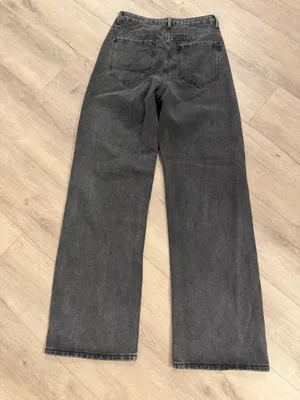 No Label Men's Distressed Wide Leg Jeans - 28x32 thumbnail 2