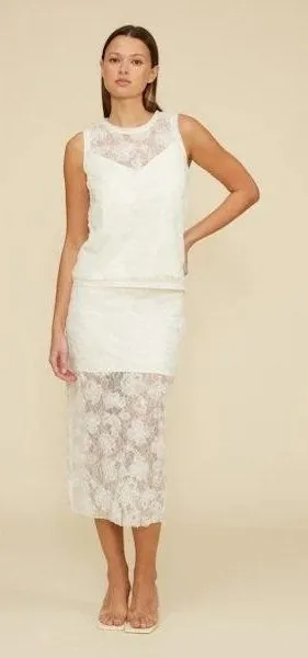 Lucy Paris Eva Lace Skirt Size‎ Large thumbnail 1