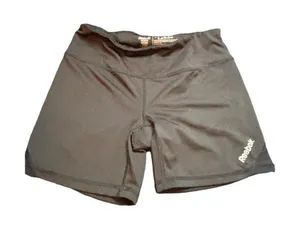 Reebok Women's XS Black Athletic Shorts BIKER DANCE RUNNING SHORTS thumbnail 1