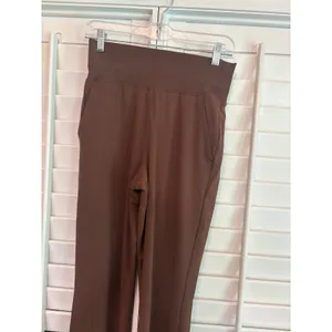 Athleta Brown Wide‎ Leg Pants Size XS thumbnail 4