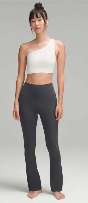 Lululemon Align High-Rise Mini-Flared Pant 28" Graphite Grey size 8 thumbnail 1