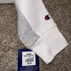Champion White, Gray, and Black Sweatshirt thumbnail 3