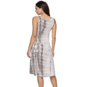 Women's Juicy Couture Tie-Dyed Knit Gathered Dress thumbnail 2