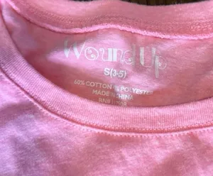 Pink preppy tee thumbnail 2