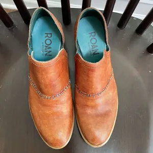 Roan Bed Stu Gaze Oats Pecan Western Ankle Boots 6.5 thumbnail 3