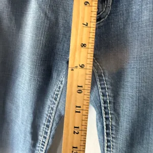 Rock & Roll Cowgirl Mid Rise Bootcut Jeans‎ 29 Tall Western Embellished Pockets thumbnail 8