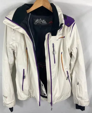 Eider Shawnee White Ski Snowboard Coat Size 38 / Small thumbnail 1