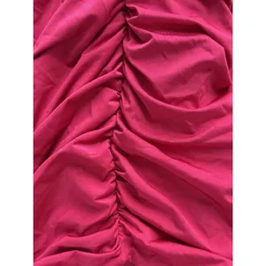Superdown Brie One Sleeve Dress‎ Revolve Small Hot Pink Ruched Asymmetrical thumbnail 7