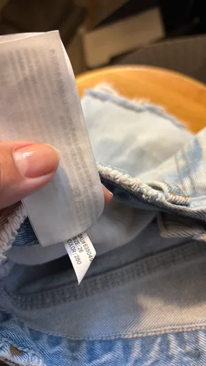 Abercrombie and Fitch denim cut off shorts thumbnail 12