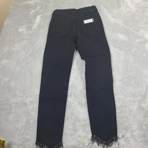 Risen Women's High Rise Crossover Jeans Black‎ Size 0/24 Waist Size 24 thumbnail 10