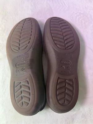 CROCS Women’s Dark Brown Slingback Ballet Flats thumbnail 6