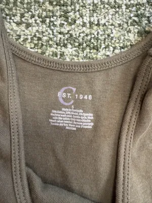 Olive green tank thumbnail 2