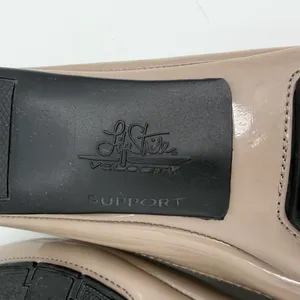 Life Stride Velocity Flats Womens 8 M Venti Taupe Patent Memory Foam Slip On thumbnail 10