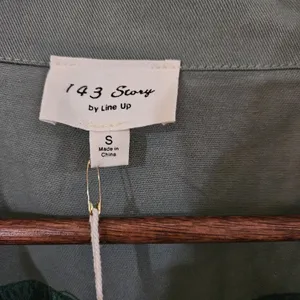 143 Story Hunter Contrast Corduroy Oversized Jacket Shacket Size Small thumbnail 3