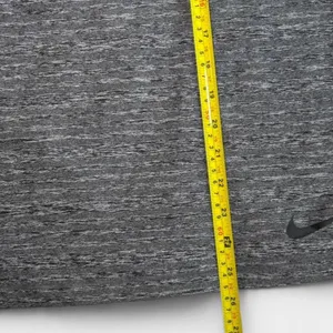 Nike Women M Performance Sporty Sleeveless Tank Top Gray Black thumbnail 6