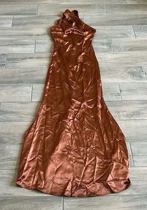 Club L Brown gown thumbnail 1