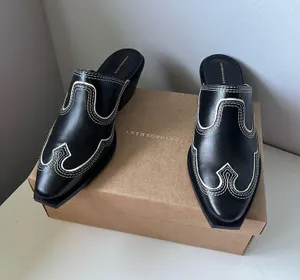 Anthropologie Western Mules thumbnail 7