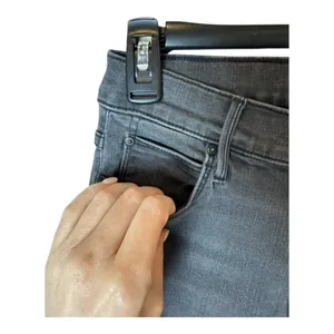 Mother Jeans Women 25 Washed Black Gray Mid Rise Dazzler Lighting‎ Up Lanterns thumbnail 7