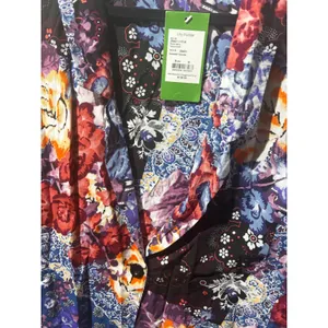 Lilly Pulitzer Anthropologie Resort Paisley Floral Button Up‎ Shirt Medium NWT thumbnail 8