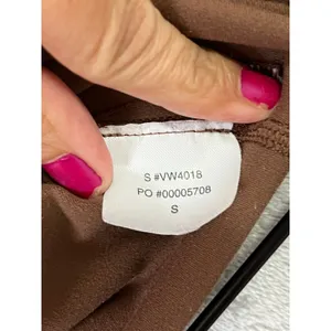 Vuori AllTheFeels Leggings Brown Women's High Rise Soft Performance Activewear S thumbnail 6