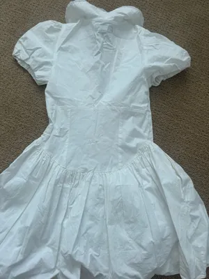 ZARA Dress Mini White thumbnail 2