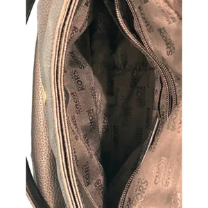 Michael Kors black Leather Studded Shoulder Bag w/partial chain strap thumbnail 11