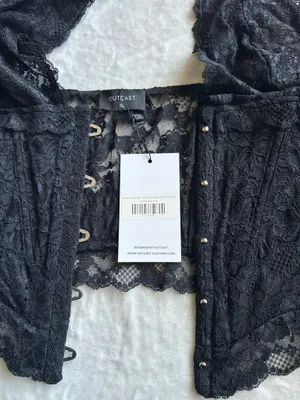 Outcast Clothing Brea Top Black thumbnail 7