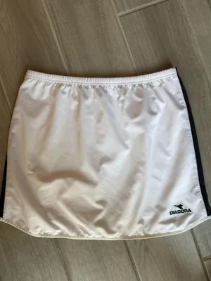 Diadora White Athletic Tank with Black Label Pink thumbnail 2