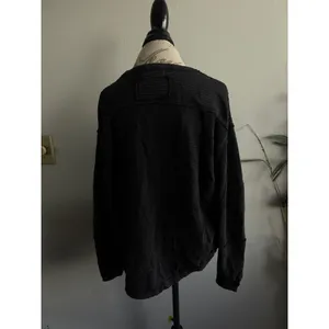 We The Free Black‎ rib Long Sleeve Casual Crew Neck Top Women's XS thumbnail 2