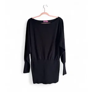 Edikted Women's Eve Off Shoulder Knit Mini Dress 90s Sweater Dress Size M thumbnail 4
