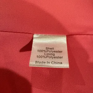Tuckernuck Gina V-neck drop waist ruffle sleeveless shift dress midi pink M thumbnail 7