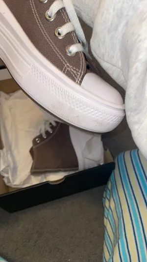Converse High-Top Platform Sneakers Brown thumbnail 2