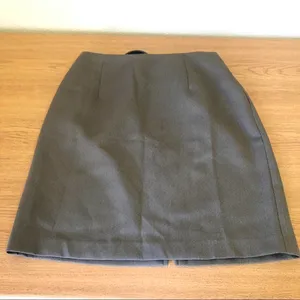 Grey schoolgirl office core aline mini skirt Measurement in pics Excellent condition, no noticeable flaws thumbnail 1