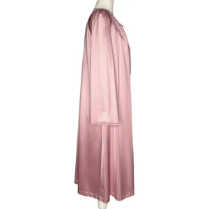 Vanity Fair Small 2 Pc Set Gown Duster Robe Vintage Made In USA Tricot Nylon‎ thumbnail 5