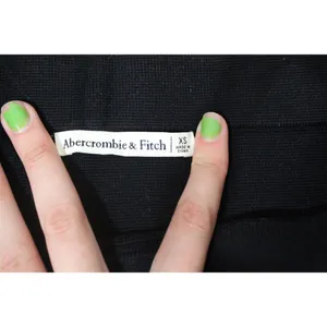 Womens Abercrombie & Fitch Black Midi Pencil Skirt With High Cut Slit Size XS thumbnail 3