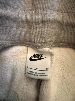 Nike Heathered Gray Phoenix Fleece High Waisted Oversized Sweatpants Small thumbnail 4