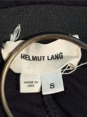 Helmut Lang Black High Waisted Leggings thumbnail 4