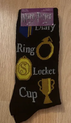 Officially Licensed Harry Potter Horcrux Socks NWT thumbnail 1