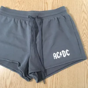 B18 Womens AC/DC Athletic Sweat Shorts Size Small Color dark gray thumbnail 2
