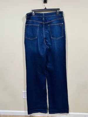Anthropologie Pilcro The Austyn High Rise Cuffed Wide Leg Jeans Size 30 TALL thumbnail 8