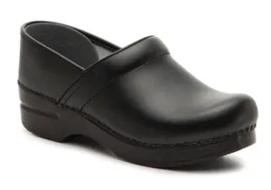Dansko Black Leather Clogs‎ size 40/US 9.5-10 B83 thumbnail 1