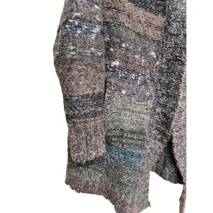 Free People Starlight Shadow Poncho Cardigan Women's Size Medium‎ thumbnail 7