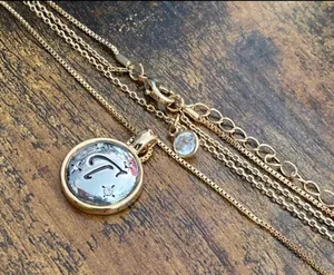 Layered Initial Necklace thumbnail 2