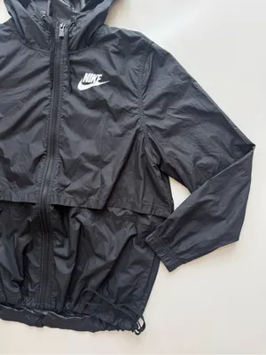 Nike Women's Sportswear Repel Windbreaker Hooded Jacket Size Medium thumbnail 5