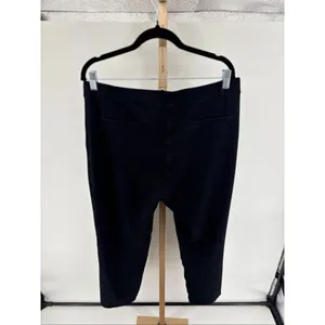 Quince LB24727 Ultra-Stretch Ponte Straight Leg Pant XL Petite Black thumbnail 8
