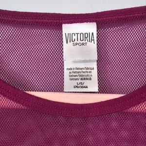 Victoria’s Secret Sport Violet Mesh Tee thumbnail 5