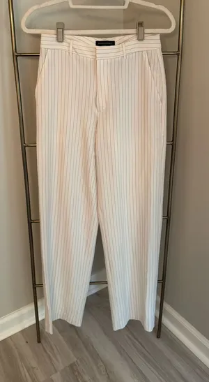 Banana Republic Striped Pants  thumbnail 1