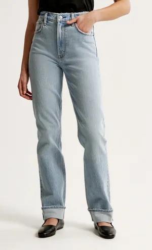 Abercrombie Jeans Ultra High-Rise 90s Straight thumbnail 1