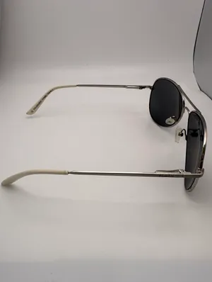 Fossil Kellan Aviator White & Silver Frame Polarized Sunglasses thumbnail 14