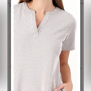 Isaac Mizrahi Live! Regular Knit‎ Seersucker Short Sleeve Dress thumbnail 2